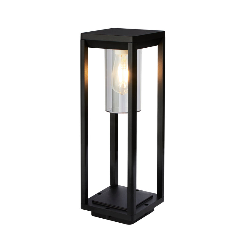 Searchlight 28731-450 Atlanta Outdoor Post - Black Metal & Polycarbonate