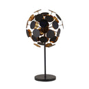 Searchlight 3070BG Discus 3Lt Table Lamp - Black Metal, Black & Gold PC Discs
