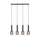 Searchlight 35720-4BK Dulwich 4Lt Bar Pendant - Black Metal