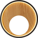 Searchlight 36303-1BK Curio Wall Light - Black Metal & Wood - Searchlight - Falcon Electrical UK