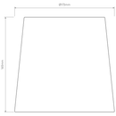 Astro 5018031 Cone 173 White Fabric - Astro - Falcon Electrical