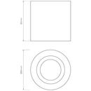 Astro 1326040 Kos II Textured Black - Astro - Falcon Electrical