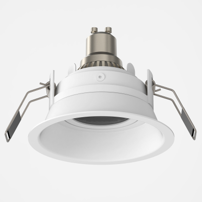 Astro 1249040 Minima Slimline Round Adjustable Fire-Rated Matt White