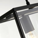 Searchlight 4613-3BK Voyager 3Lt Bar Pendant - Black Metal & Glass