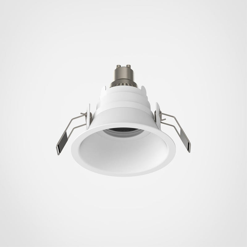 Astro 1249034 Minima Slimline Round Fixed Fire-Rated IP65 Matt White
