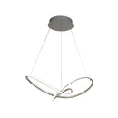 Searchlight 4841SS Magic Pendant - Satin Silver Metal