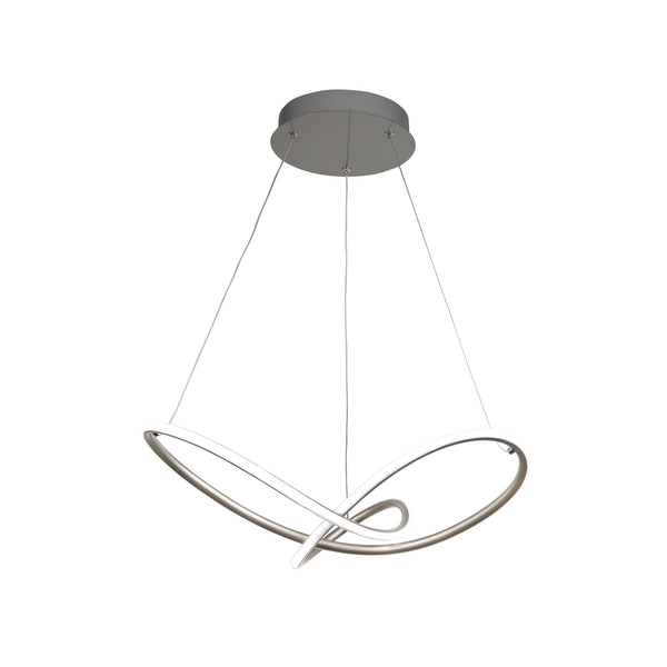 Searchlight 4841SS Magic Pendant - Satin Silver Metal