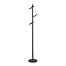 Searchlight 4869BK Wands 3Lt LED Floor Lamp - Black Metal & Acrylic