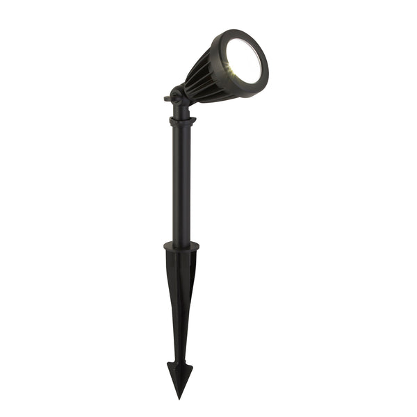 Searchlight 51621BK Spikey Outdoor Spike - Black Metal