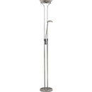 Searchlight 5430CC Mother & Child Floor Lamp - Chrome Metal & Glass