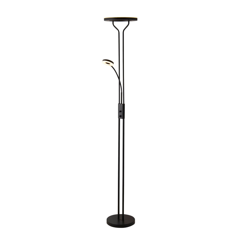 Searchlight 55601BK Mother & Child Floor Lamp - Matt Black Metal - Searchlight - Falcon Electrical UK