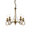 Endon 180-5AN Trafford 5lt Pendant