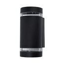 Lutec 5604023012 focus outdoor d2d wall up and down light gu10 black