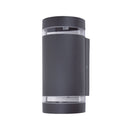 Lutec 5604023118 focus outdoor d2d wall up and down light gu10 dark grey