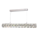 Searchlight 5861CC Remy LED Pendant - Chrome & Clear Crystal Trim