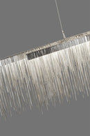 Searchlight 6061SS Memphis LED Bar  -   Satin Silver, Link Waterfall Dressing