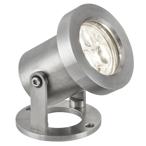 Searchlight 6223SS Spikey LED Outdoor Spotlight  -  Stainless Steel, IP65
