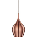 Searchlight 6461-12CU Vibrant Pendant  - Metallic Pink Metal