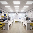 V - Tac VT - 6436 CCT 36W Square LED BACKLIT PANEL 595x595MM 3 SWITCH CCT 120LM/W - V - TAC - Falcon Electrical