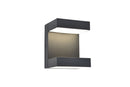 Lutec 5116303118 twisto integrated led wall light 3000k/4000k dark grey
