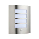 Saxby 75931 Bianco LED PIR 1lt wall IP44 7W warm white - Saxby - Falcon Electrical