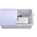 Saxby 75931 Bianco LED PIR 1lt wall IP44 7W warm white - Saxby - Falcon Electrical