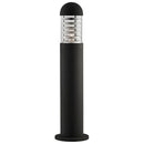 Searchlight 7900-600BK Bronx Outdoor Post- Black Metal, Clear Glass & Polycarbonate