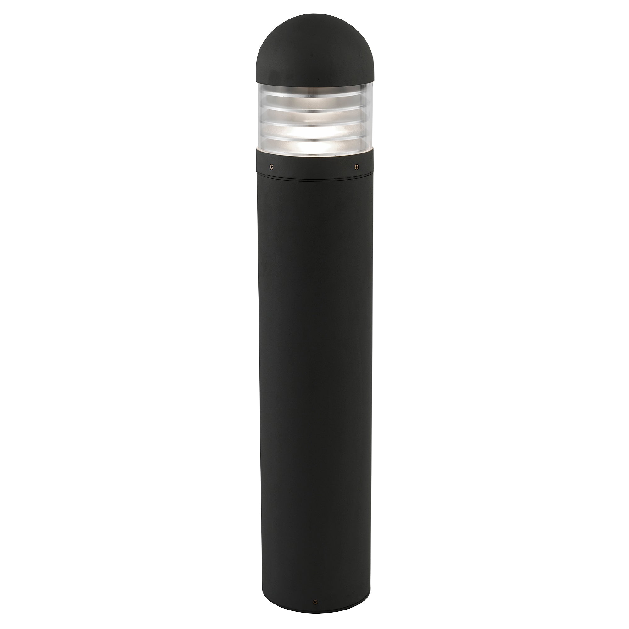 Searchlight 7900-900 Bronx Outdoor Post- Black Metal, Clear Glass ...