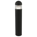 Searchlight 7900-900 Bronx Outdoor Post- Black Metal, Clear Glass & Polycarbonate