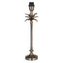 Searchlight 81210AN Base Only - Palm Table Lamp - Antique Nickel