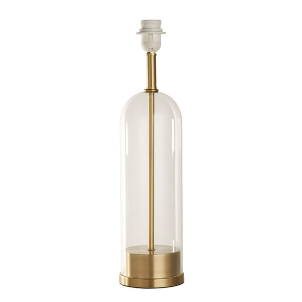Searchlight 81711PB Base Only - Oxford Table Lamp - Brass Metal & Glass