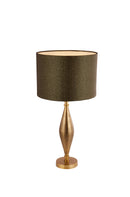 Searchlight 84631AB Base Only - Rye Table Lamp - Antique Brass Metal