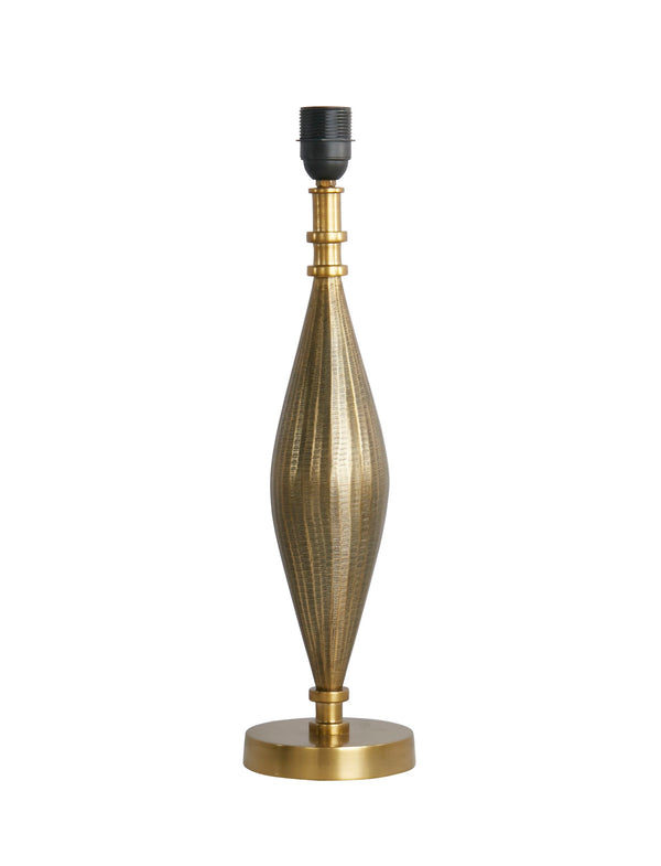 Searchlight 84631AB Base Only - Rye Table Lamp - Antique Brass Metal