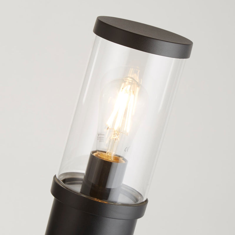 Searchlight 8631-730 Bakerloo Outdoor Post - Black Metal & Polycarbonate