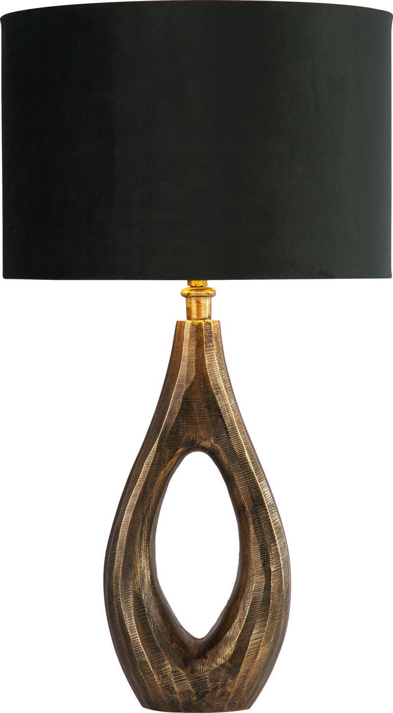 Searchlight 86531AB Base Only - Bucklow Table Lamp -  Antique Brass