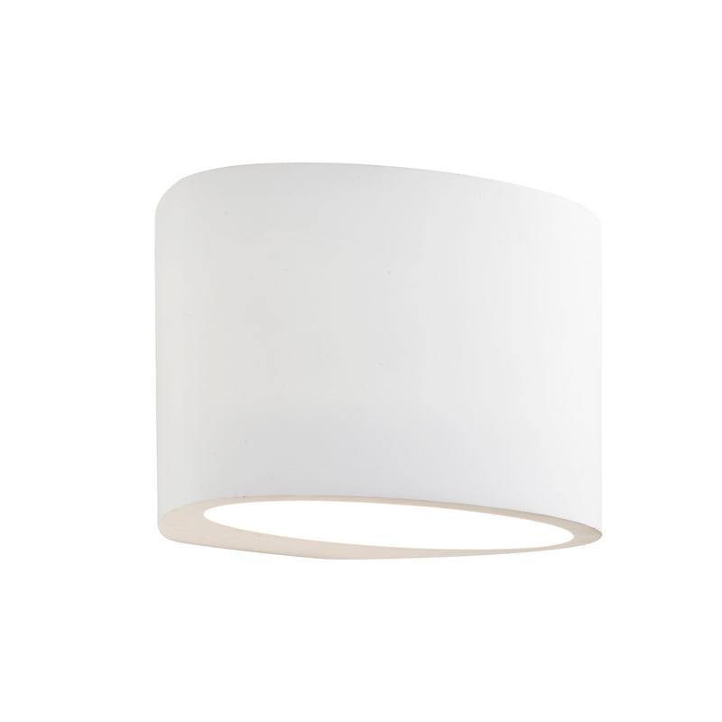 Searchlight 8721  Plaster Wall Light - Gypsum