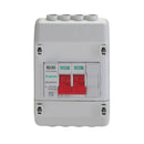 Crabtree 40SPDREC Enclosed, Insulated, 100A DP Supply Isolator with Type 2 SPD - Crabtree - Falcon Electrical