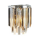 Searchlight 9832-2CC Clarissa 2Lt Wall Light - Chrome & Mixed Glass