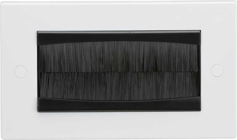 Knightsbridge MLA NETBRUSH4 2G Brush faceplate (assembled)