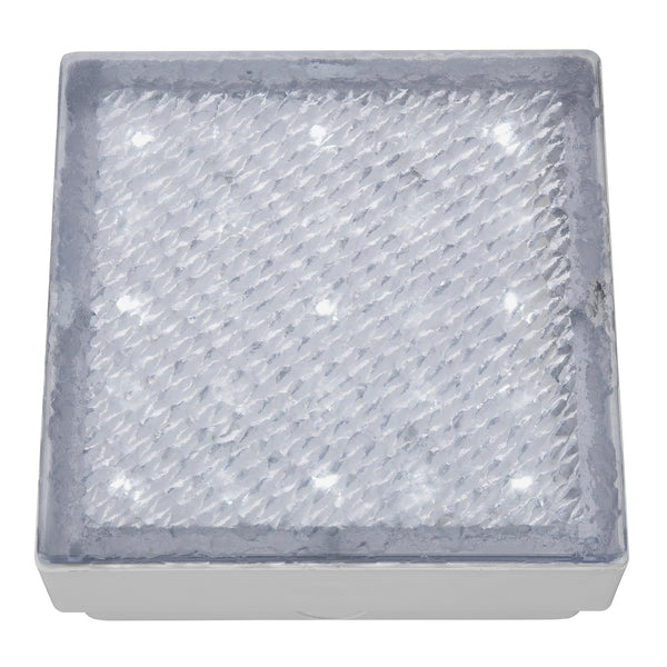 Searchlight 9914WH Walkover Outdoor Recessed - White Metal & Polycarbonate