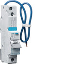 Hager ADC440G 40A, 1-Pole, 6kA C-Curve RCBO