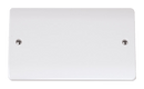 Click Scolmore CCA061 2 Gang Blank Plate