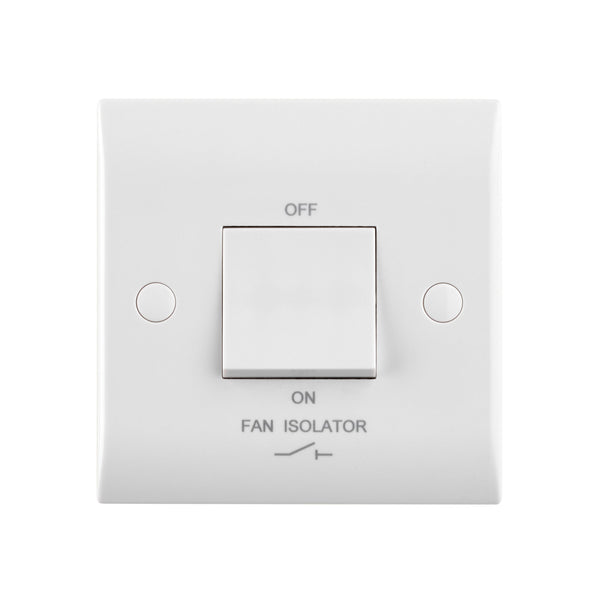 Saxby CE110 10AX 1G 3-Pole Fan Isolator Switch