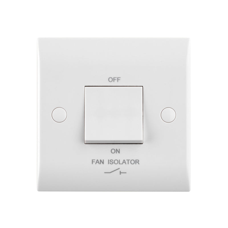 Saxby CE110 10AX 1G 3-Pole Fan Isolator Switch