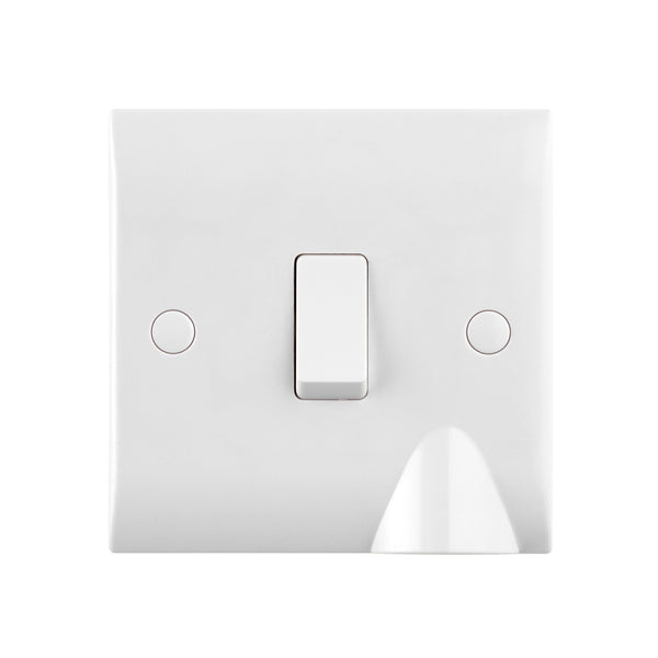 Saxby CE272 20A 1G DP Switch With Flex Outlet