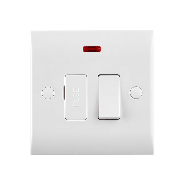 Saxby CE322 13A Switched Fused Spur Unit with Neon
