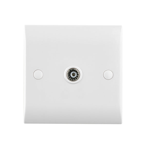 Saxby CE787 Coax TV Socket (Non Isolated)