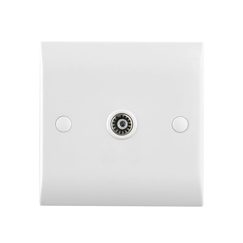 Saxby CE787 Coax TV Socket (Non Isolated)