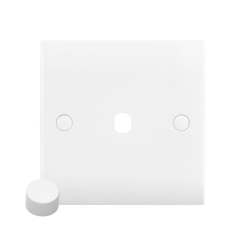 Saxby CE81DIM 1G Dimmer Plate With Dimmer Cap