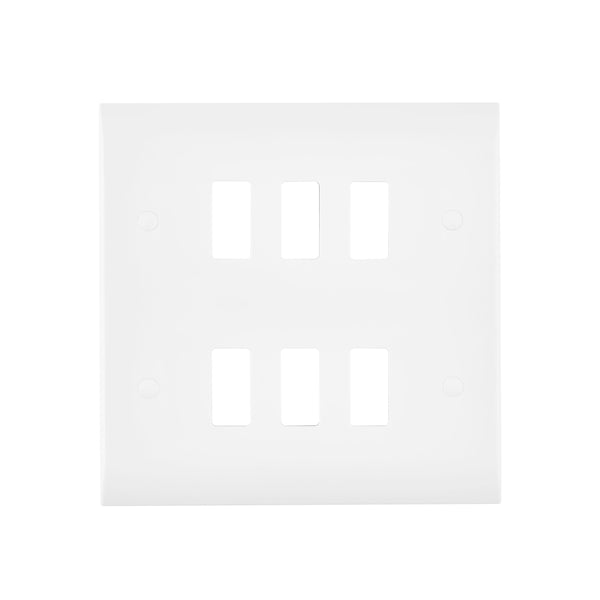 Saxby CEGFP6 6G Grid Front Plate